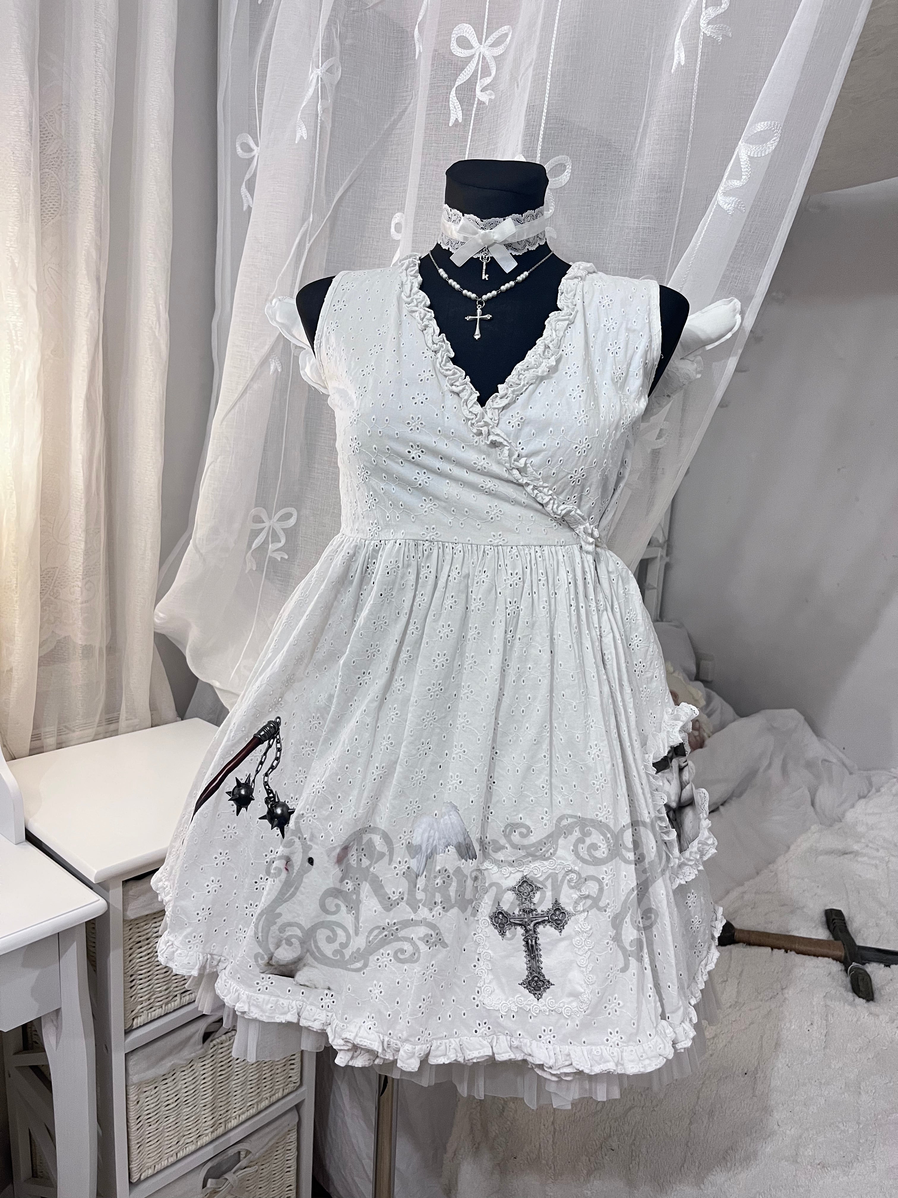 Heaven Sent - reworked dress 🗝 ༝. ݁₊ ⊹ . ݁ ⟡ ݁