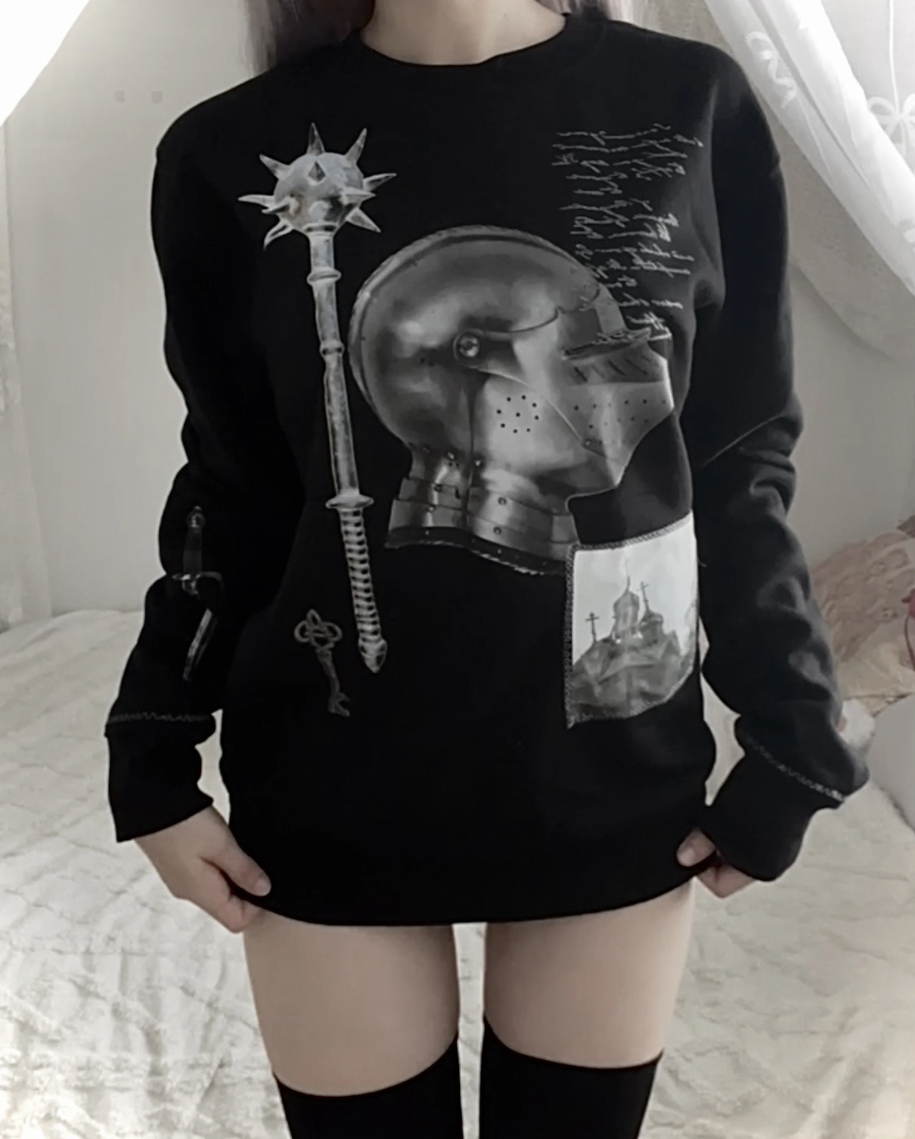𖥔 Preorder𖥔 - Fallen knight memories sweatshirt ☾₊˚⊹♡