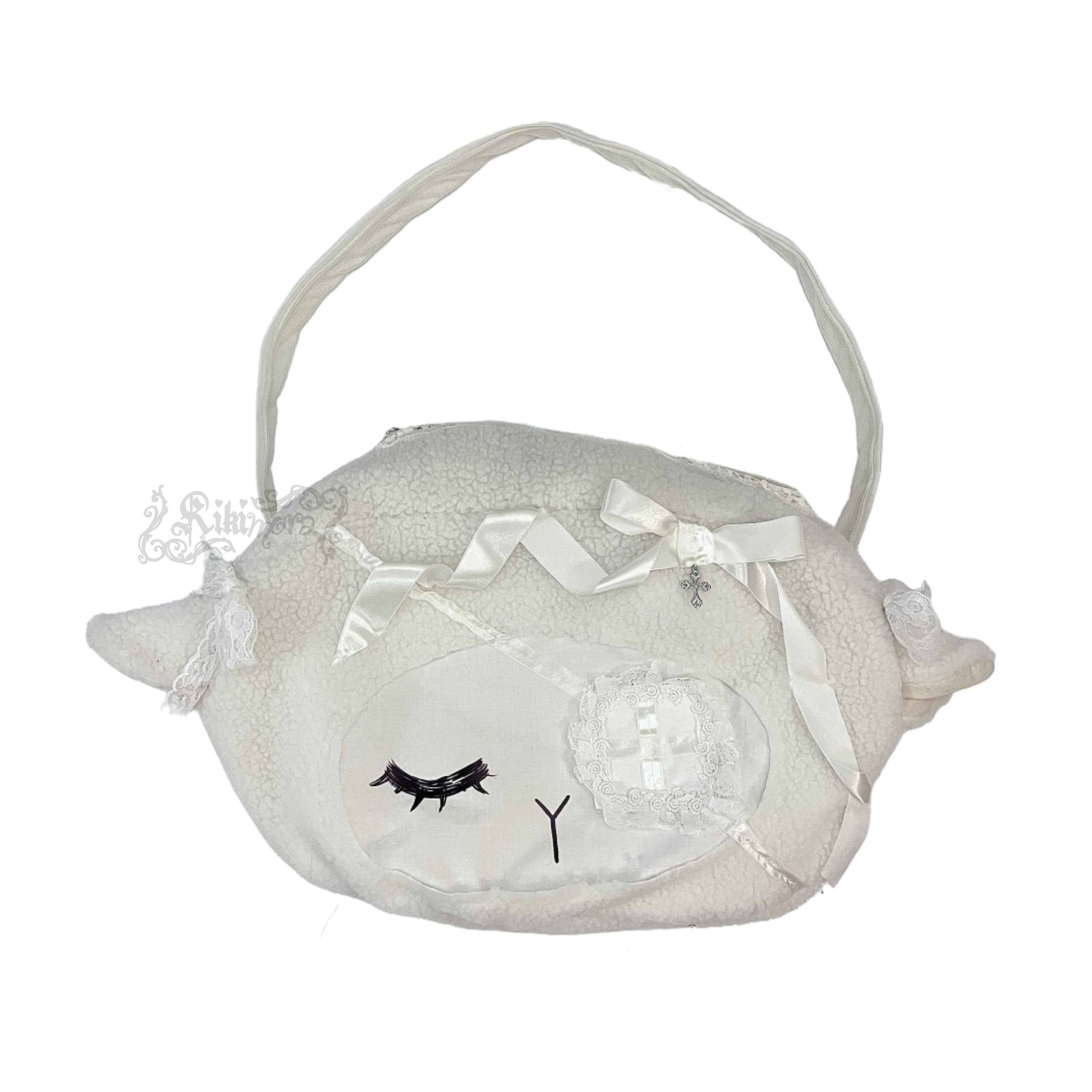 Sacrificial lamb - big handmade bag ꒰ᐢ. .ᐢ꒱